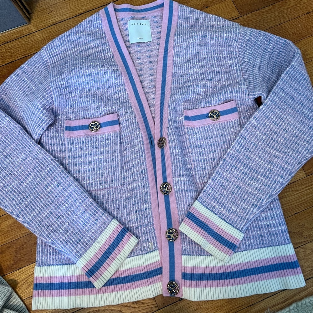 Sandro Pastel Cardigan